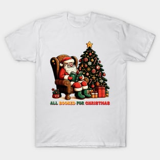 All Booked for Christmas T-Shirt